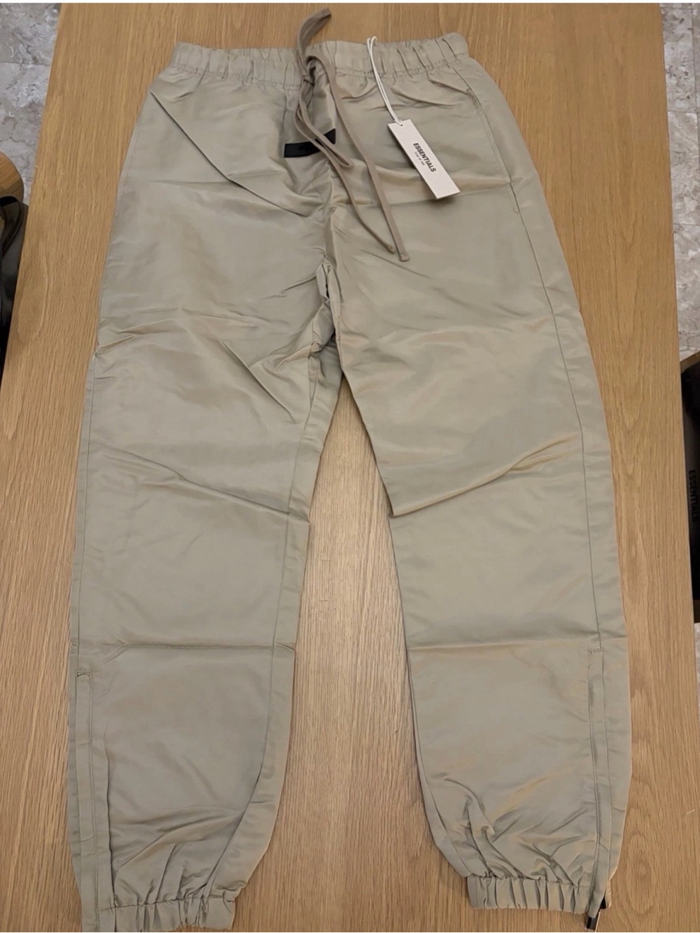 Fear of God Men's Beige Drawstring Joggers